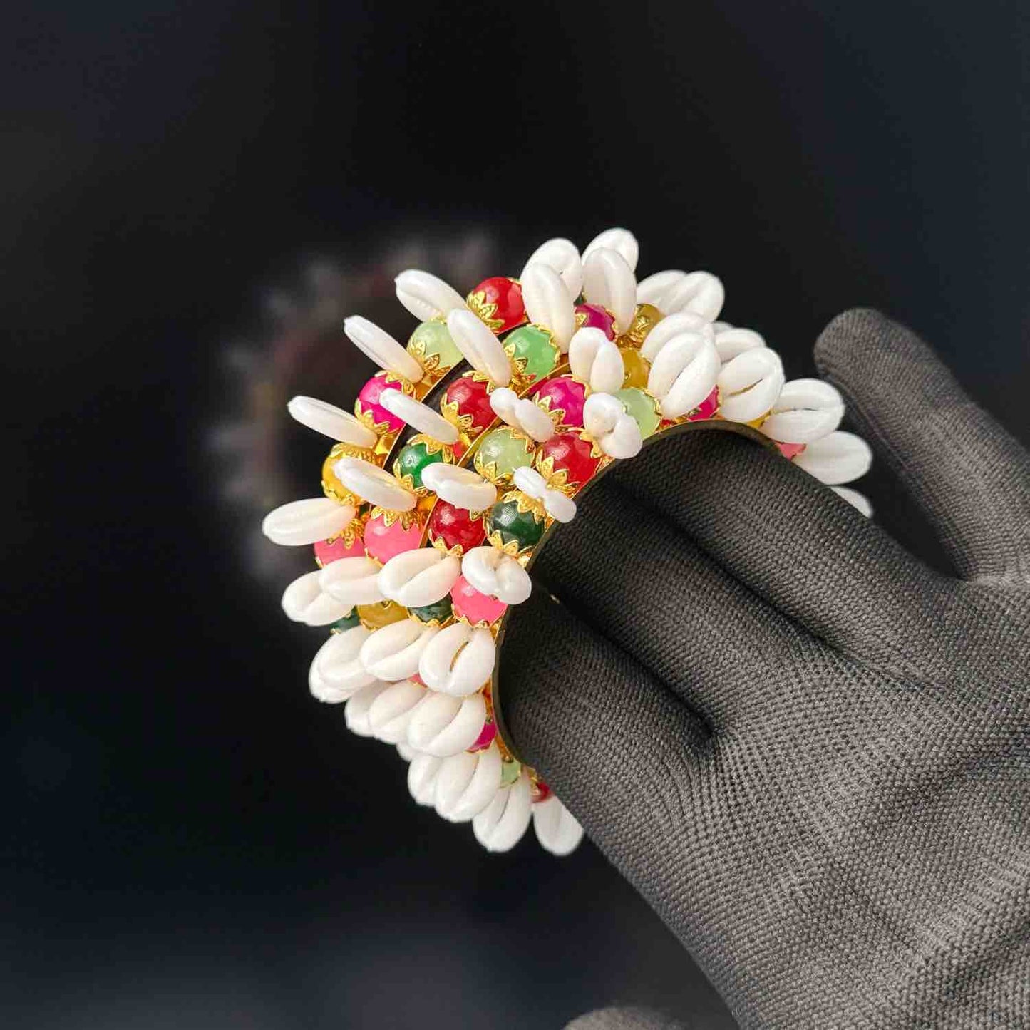 Kodi Bangles For Women, Traditional bangles multicolor for Wedding Haldi Ceremony Baby Shower pack of 4