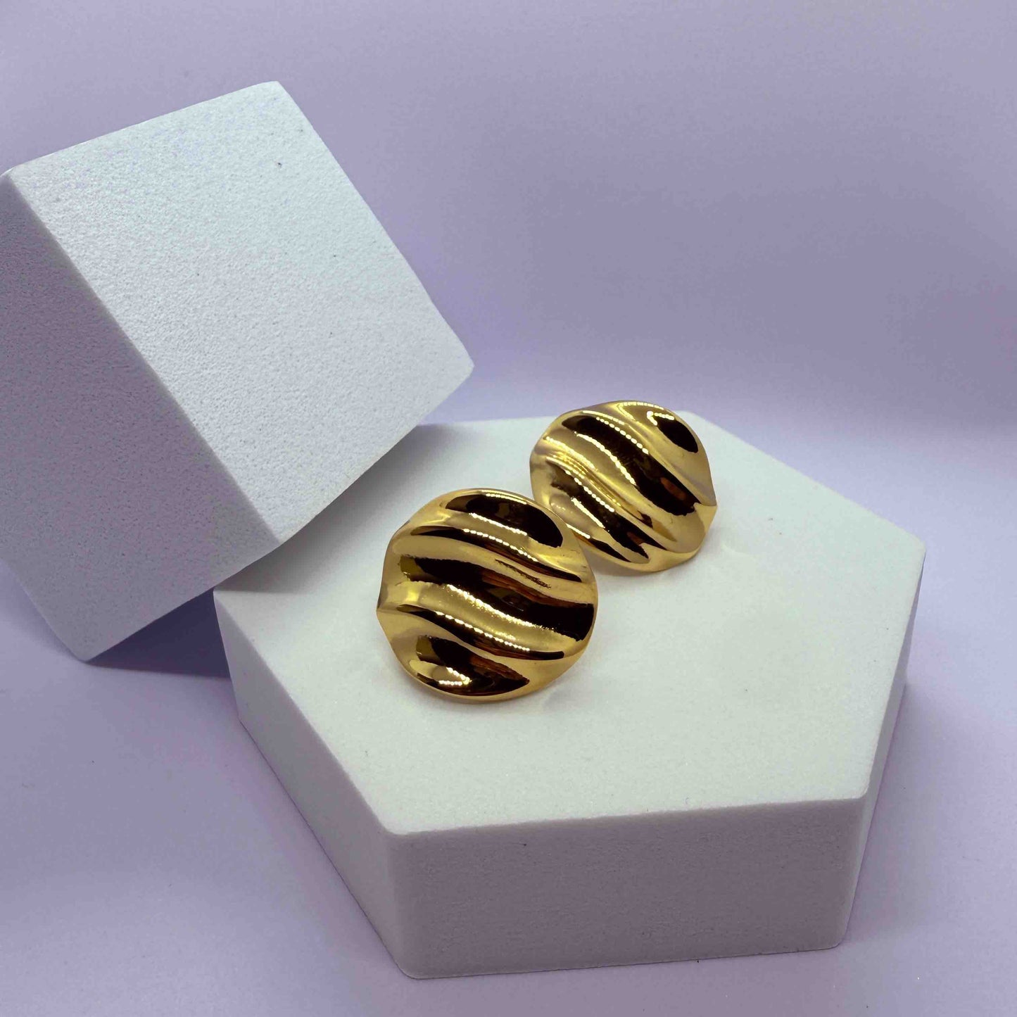 Trendy Ant tarnish | Waterproof | Gold plated Earrings