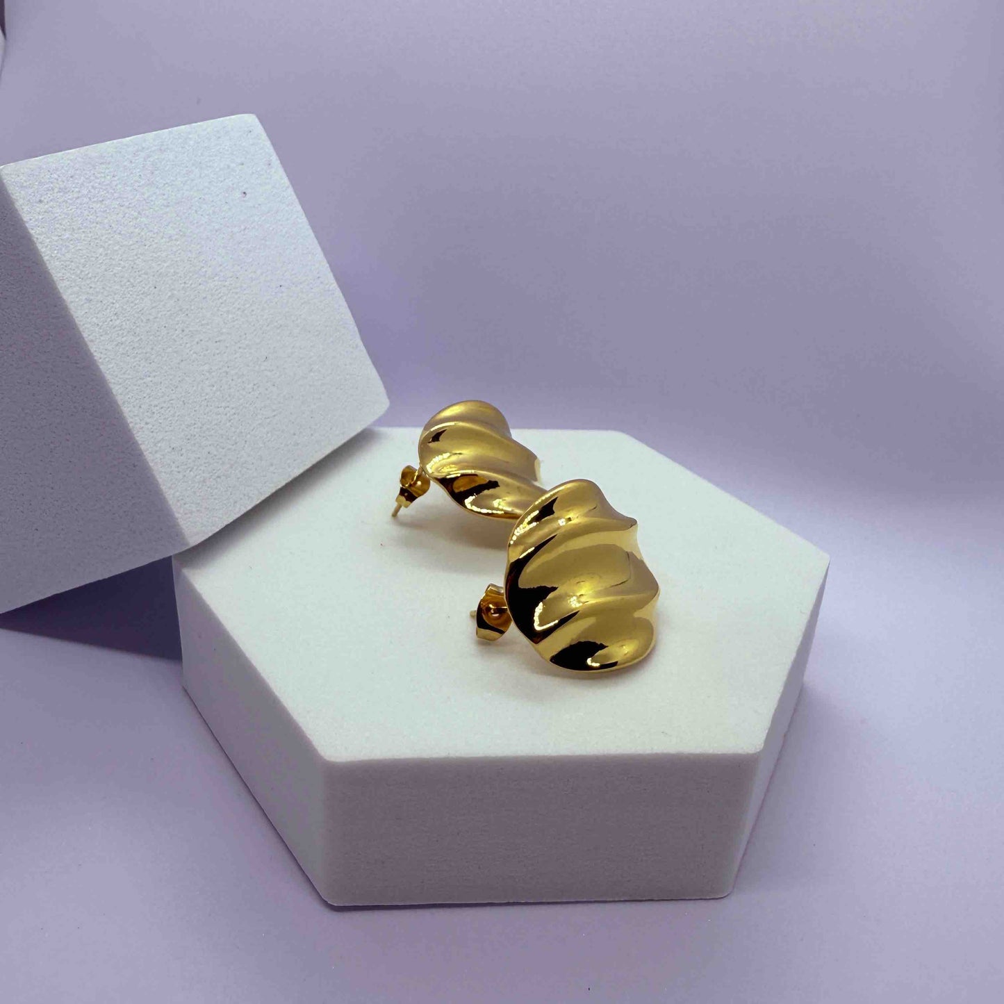 Trendy Ant tarnish | Waterproof | Gold plated Earrings