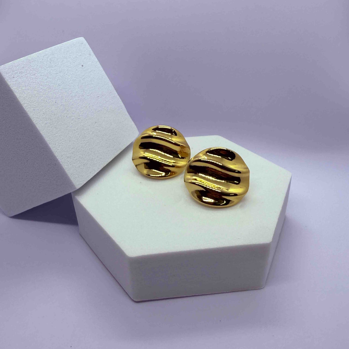 Trendy Ant tarnish | Waterproof | Gold plated Earrings