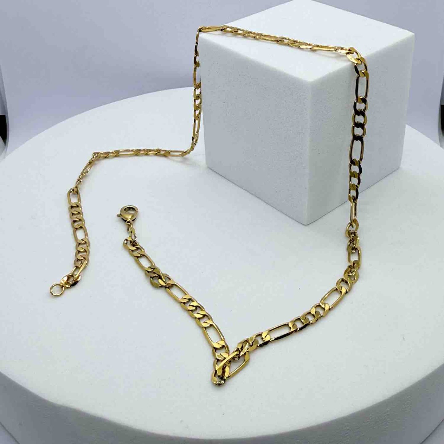 Gold-plated Stainless Steel Chain for Men and Women