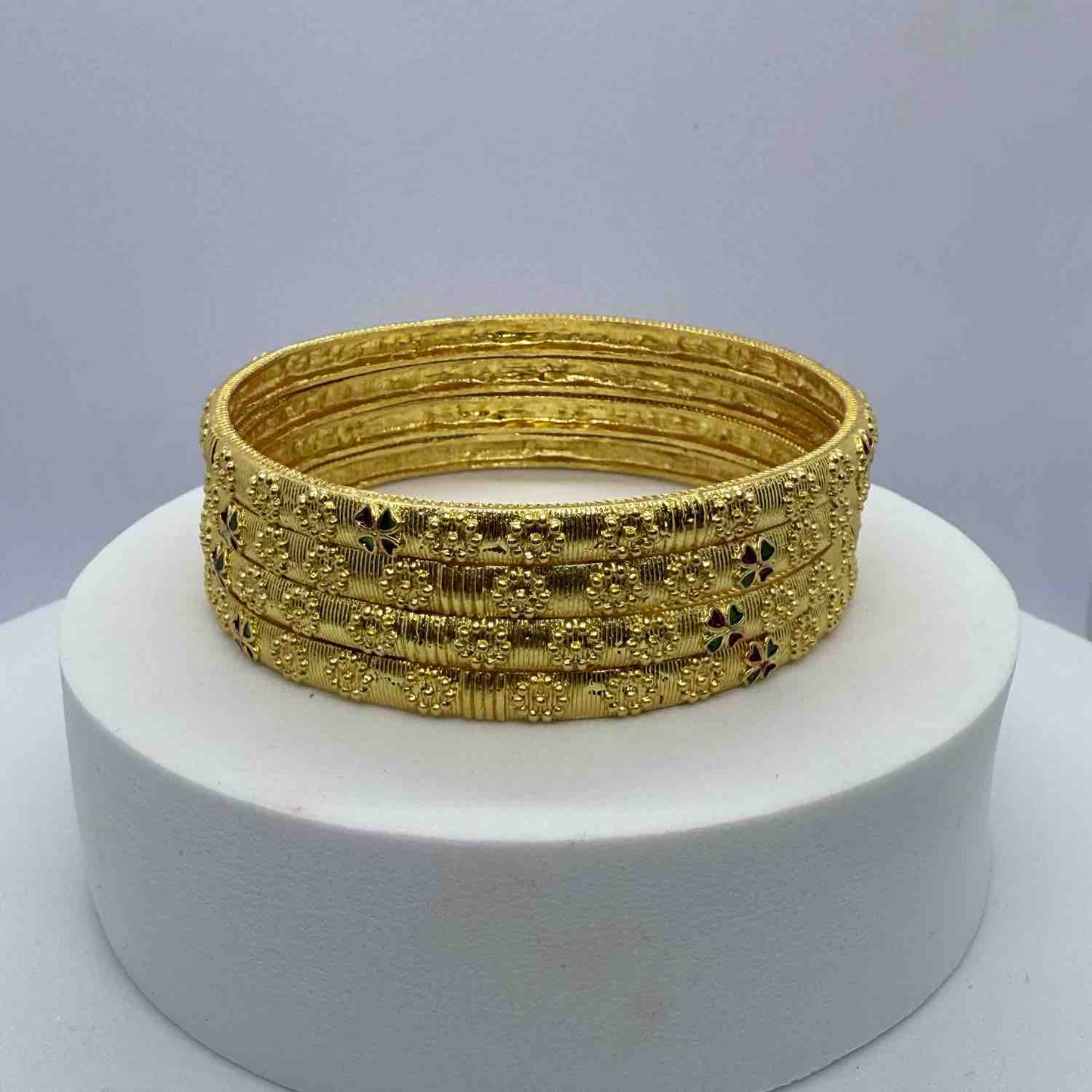 Office Wear Brass Gold Bangle Collections For Women and girl